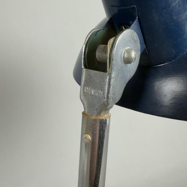 Vintage Adjustable Metal Table Lamp, 1960s For Sale - Image 11 of 14