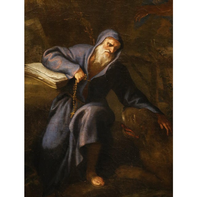 Workshop of Pier Francesco Mola ‘Il Ticinese, The Temptations of Saint Anthony, 1670, Oil on Canvas For Sale - Image 10 of 14