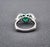 3.11 Ct Gia Certified Colombian Emerald & Diamond Ring Size 6.5 For Sale In Chicago - Image 6 of 11