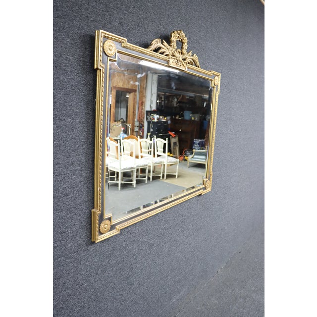 Traditional Friedman Brothers Gilded Buffet Mirror For Sale - Image 3 of 7