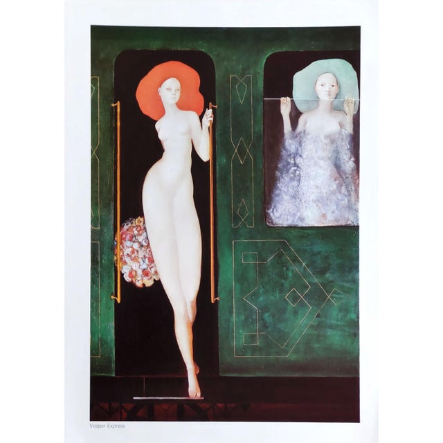 Artist: Leonor Fini Country: Argentina Title: Vesper Express Medium: Photogravure Marks: Not signed, not numbered Paper:...