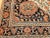 19th Century Persian Farahan Sarouk Rug, Handwoven Floral Patter, Ivory & Blue, 5’ X 7’ For Sale - Image 11 of 12