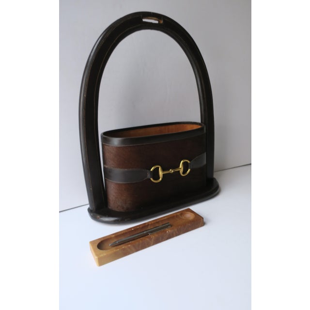 Burgundy Italian Alabaster Marble Catchall Vide-Poche For Sale - Image 8 of 12