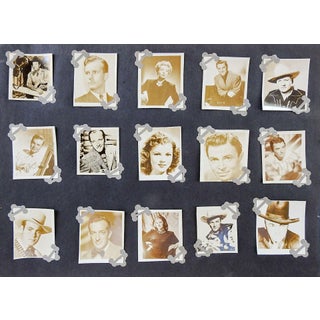 Vintage Collection 1940's & 50's Movie Star Portrait Photographs - Set of 70 For Sale