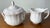 Gien Motton French Faience Dinnerware-8 Place Settings + Serving Pieces For Sale - Image 10 of 14
