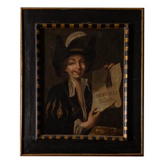 Portrait, 18th Century, Oil on Canvas, Framed For Sale