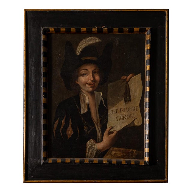 Portrait, 18th Century, Oil on Canvas, Framed For Sale