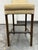 Tan Thomas Pheasant for McGuire Woven Leather Barstool For Sale - Image 8 of 12