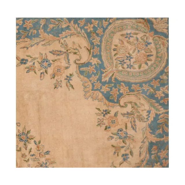 French 1960s Vintage Handwoven Kerman Area Rug 8'3" X 10'6" For Sale - Image 3 of 6