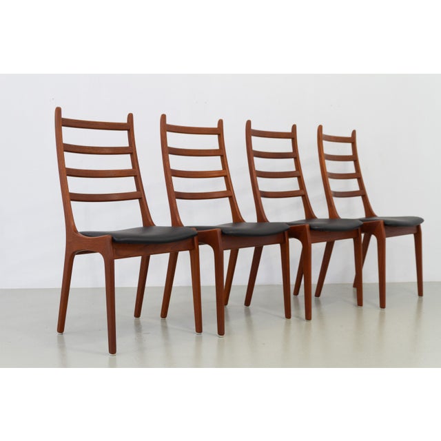 Mid-Century Danish Teak Dining Chairs from Korup Stolefabrik, 1960s, Set of 4 For Sale - Image 10 of 18