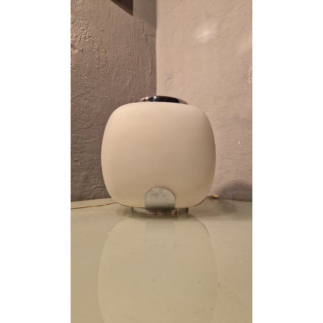 Flower Lamp in Chromed Brass and Glass from Valenti Luce, 1960s, in Very Good conditions. Designed 1960 to 1969 I have...