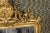Louis Philippe Mirror in Golden Wood Frame For Sale - Image 3 of 11