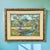 This vintage framed and signed oil on canvas landscape is a strong example of the California Impressionist style,...