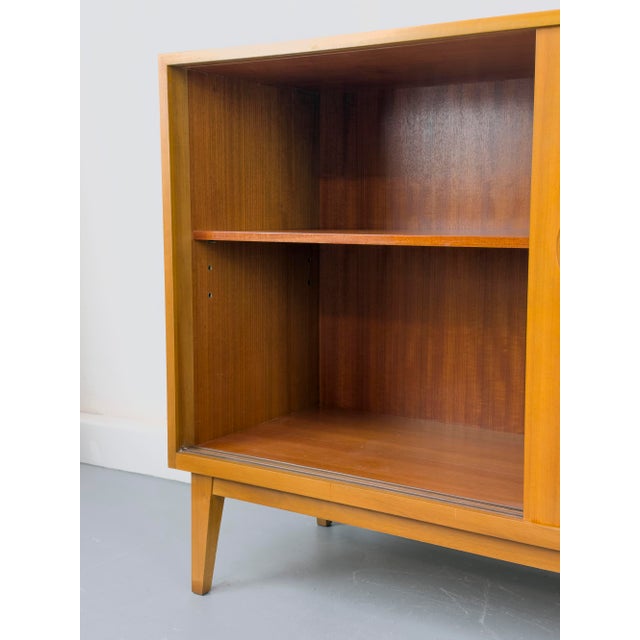 WK Möbel Mid-Century Walnut Sideboard by Georg Satink for WW Möbel, 1950s For Sale - Image 4 of 18