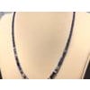 50 Carat Natural Sapphire Bead Single Strand Necklace with Diamond in 14 Kw Gold For Sale - Image 9 of 18