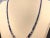 50 Carat Natural Sapphire Bead Single Strand Necklace with Diamond in 14 Kw Gold For Sale - Image 9 of 18