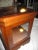 Brown 1960s Vintage French Provincial Walnut & Glass Table Curio China Display Cabinet ~Lighted For Sale - Image 8 of 12