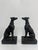 Late 20th Century Pair of Cast Iron Greyhound Dog Bookends With Bronze Finish For Sale - Image 4 of 6