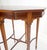 Very Ornate Delicate Lines Walnut Inlay Stretched Hexagon Lamp Side Table Mint For Sale - Image 14 of 16