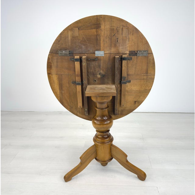 Antique French Tilt Top Breakfast Table For Sale In New York - Image 6 of 14