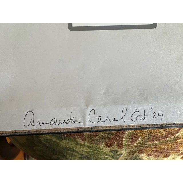 2020s 2024 Amanda Carol Collection Original Abstract Oil, Framed For Sale - Image 5 of 6