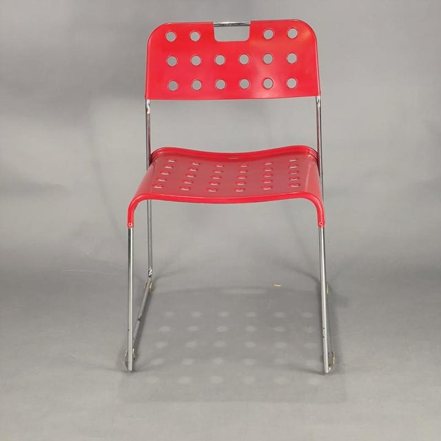 Bieffeplast Omstak Chairs by Rodney Kinsman for Bieffeplast, 1970s, Set of 6 For Sale - Image 4 of 12