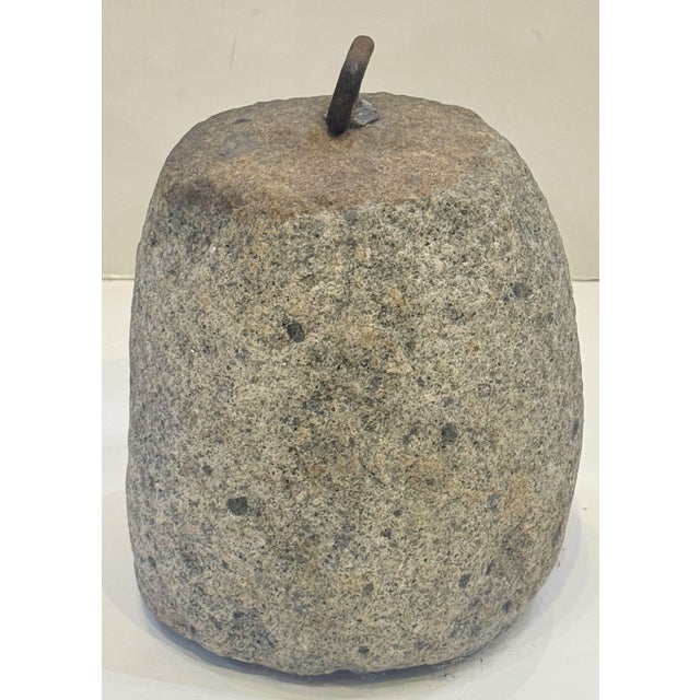 19th Century English Granite Tethering Stone or Weighing Element For Sale - Image 5 of 9