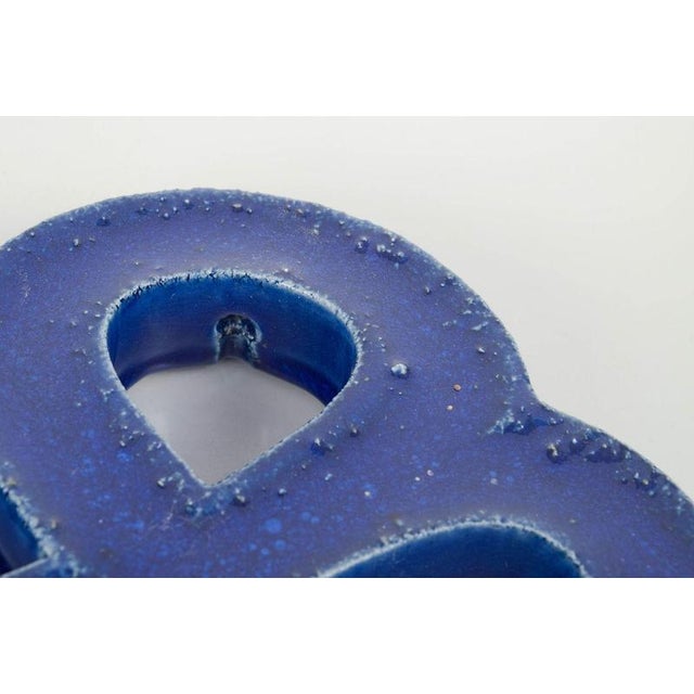 Vintage Stoneware Wall Relief in Organic Form, 1960s For Sale - Image 3 of 5
