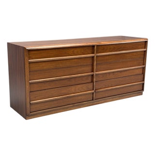 t.h. Robsjohn-Gibbings, American Modern, Walnut, Dresser, Usa 1960s For Sale