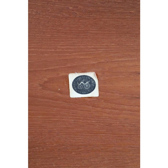 Mid-Century Modern Capella Teak Side Table by Illum Wikkelsø for Niels Eilersen, 1960s For Sale - Image 6 of 10