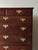 Chippendale-Style Black Walnut Tall Chest of Drawers, 1930s For Sale - Image 9 of 17