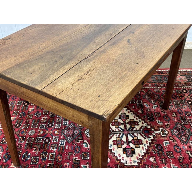 19th Century Walnut Desk For Sale - Image 4 of 11