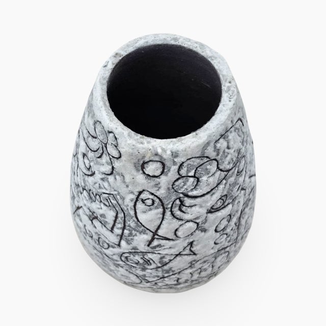 Ceramic Vase by Adele Bolz for Ruscha, 1960 For Sale - Image 4 of 17