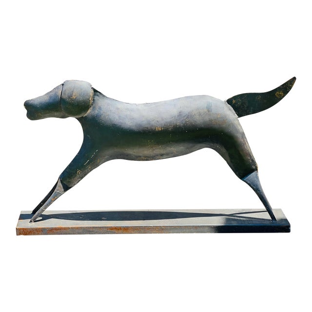 Vintage Hand Wrought Iton Dog For Sale