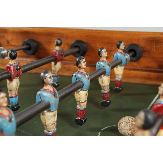 1930s French Foosball Table, 1930s For Sale - Image 5 of 18