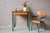 Charming and full of character, this children's desk and chair set tells the story of post-war French school furniture, in...