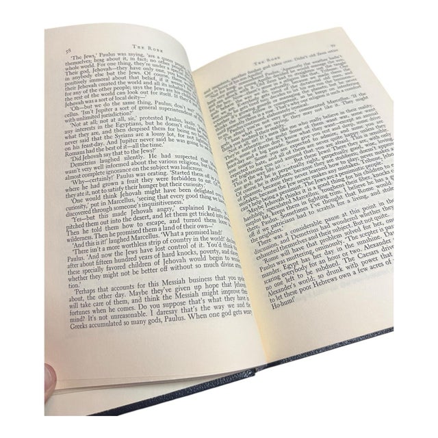 Paper The Robe by Lloyd C. Douglas — Twelve Centuries Classics Edition, 1942 | Hardcover | 472 Pages For Sale - Image 7 of 10