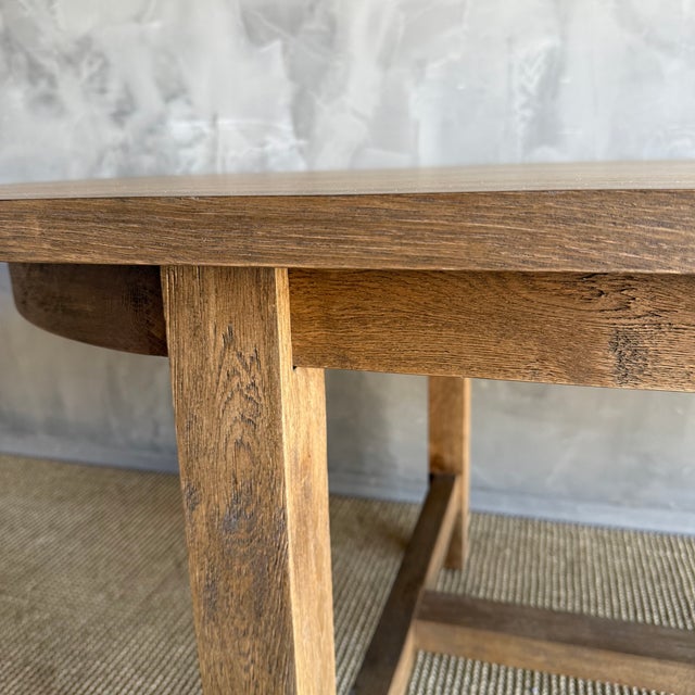 Oval Dining Table in Natural White Oak 74" - Montana Brown For Sale - Image 4 of 9