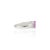 Art Deco Vivid Pink Sapphire & Diamond Cluster Statement Ring Size 7 in 18k White Gold For Sale - Image 3 of 10