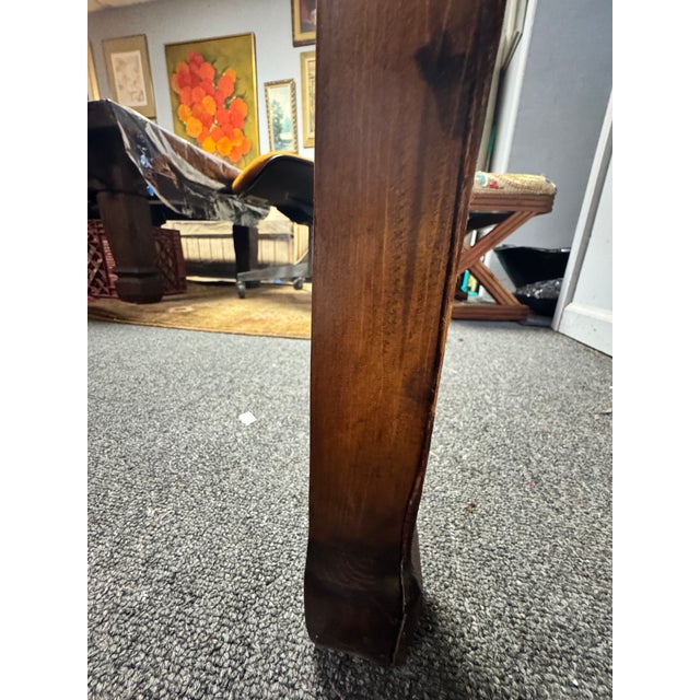 Early 20th Century Chinese Altar Console Table in Warm Pine – 51.5” For Sale - Image 10 of 12