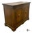 Vintage Henredon Folio Six Regency Style Walnut Flip Top Server / Storage Cabinet For Sale - Image 10 of 12