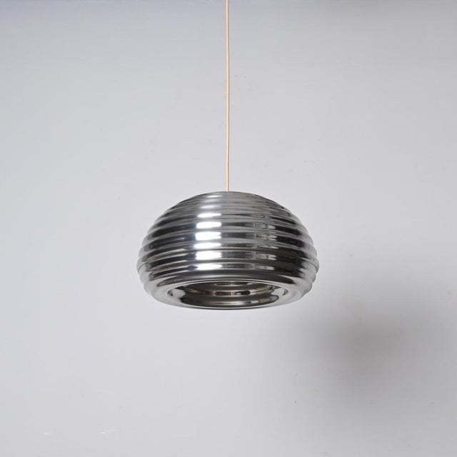 Vintage Flower Splugen Brau Pendant attributed to Achille Castiglioni for Flos, Italy, 1961 For Sale - Image 9 of 15