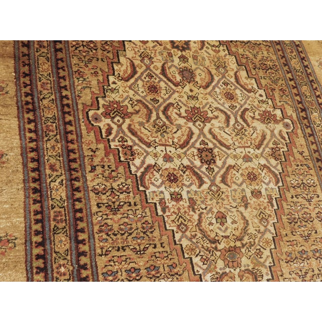 Antique Persian Gallery Sie Rug- 4′10″ × 10′5″ For Sale - Image 13 of 14
