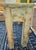 Mexico Painted Rustic Distressed Light Green Blue Aquamarine Entryway Console Table For Sale In Philadelphia - Image 6 of 7
