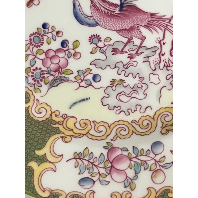 Pair Vintage Minton Cockatrice Green Salad Plates For Sale - Image 11 of 11