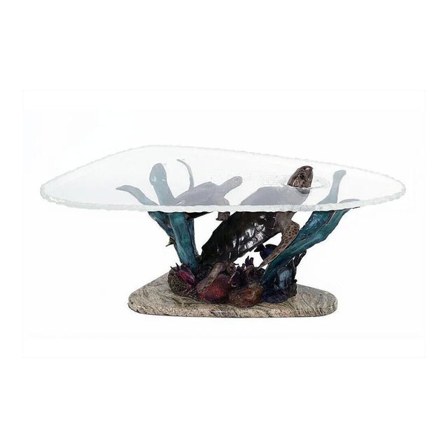 Late 20th Century Mother and Child Turtles, John Townsend For Sale
