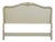 Drexel Furniture Touraine Collection Custom Cream Painted Country French Provincial Full Size Headboard 200-520-1 For Sale