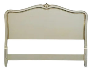 Drexel Furniture Touraine Collection Custom Cream Painted Country French Provincial Full Size Headboard 200-520-1