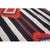 Ivory 1930s Geometric Flatwoven Antique Native American Third Chiefs Blanket Rug For Sale - Image 8 of 9