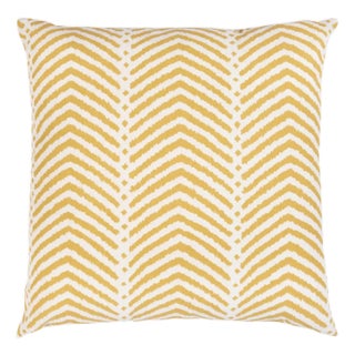 La Jolla Performance Pillow Cover in Yellow, 20x20 Pillow For Sale